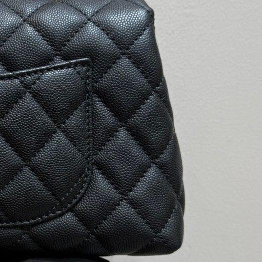 香奈兒 Chanel  coco handle 小號黑色金扣 紅色蜥蜴紋手柄 手袋 斜挎包-8