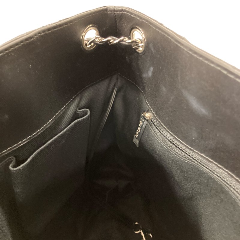 CHANEL 香奈兒 Ultra Stitch 肩包 A66132 皮革 托特包 黑色 銀釦-10