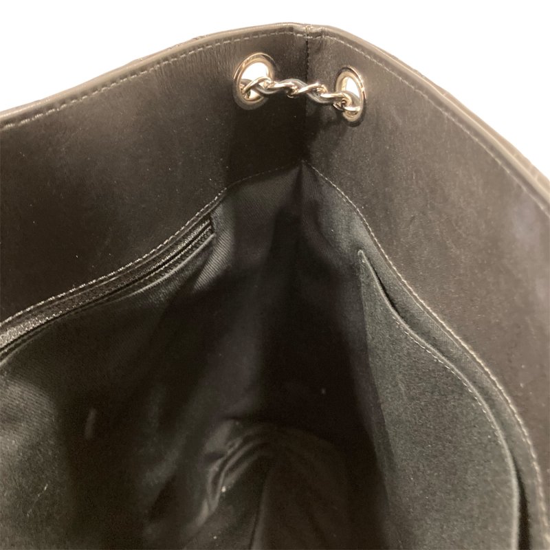 CHANEL 香奈兒 Ultra Stitch 肩包 A66132 皮革 托特包 黑色 銀釦-11