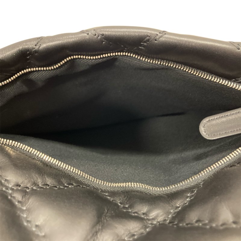 CHANEL 香奈兒 Ultra Stitch 肩包 A66132 皮革 托特包 黑色 銀釦-12