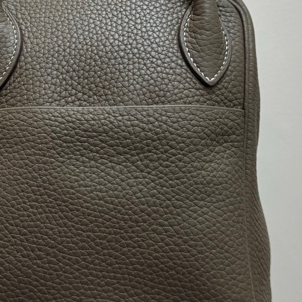 愛馬仕 Hermes lindy30 大象灰金扣手袋 斜挎包-8
