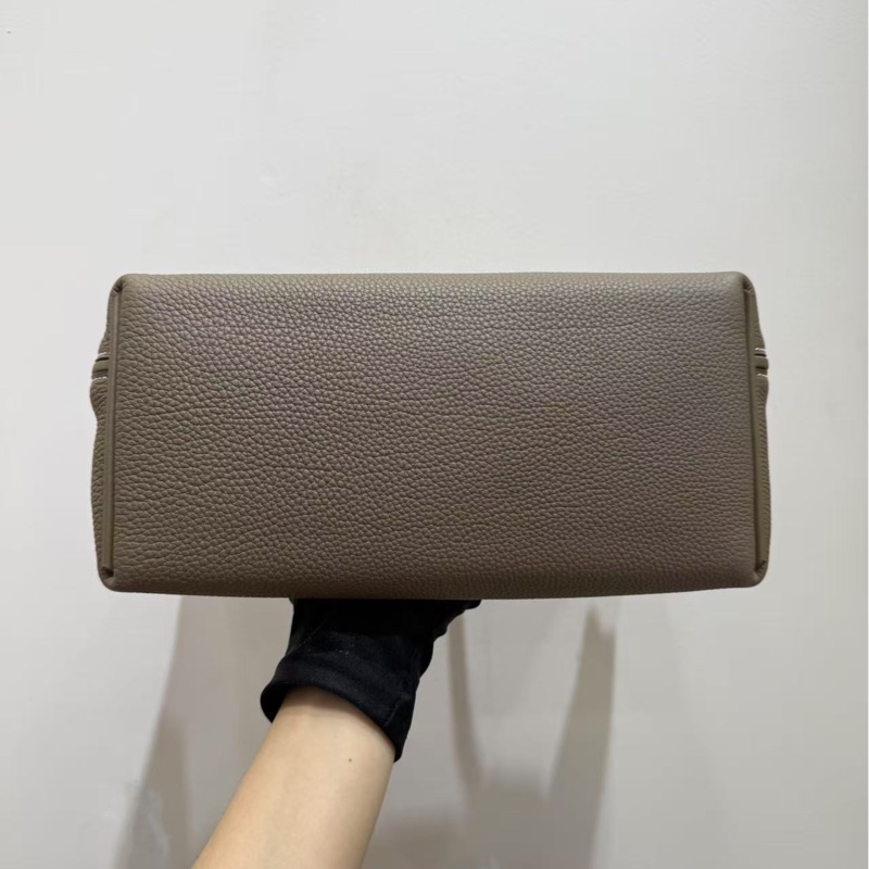 愛馬仕 Hermes小號 大象灰金扣 手袋 斜挎包-5