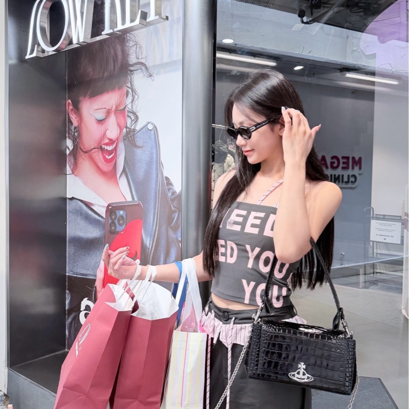 Vivienne Westwood Hazel 土星 🪐 中號 單肩包-3