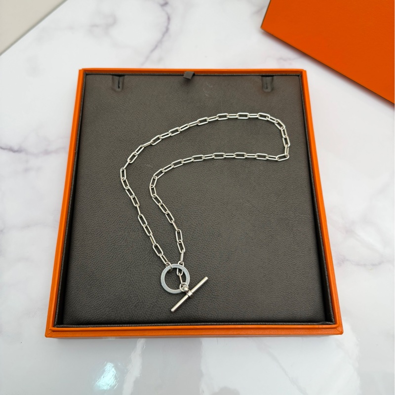 愛馬仕 Hermes 全套925銀項鍊 necklace-4
