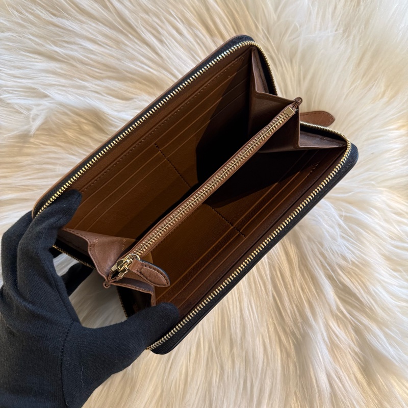 BURBERRY 經典英倫格紋長夾-2