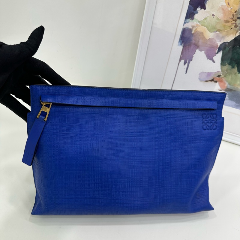 LOEWE 羅意威 拉鍊手拿包 信封包 夾包-11