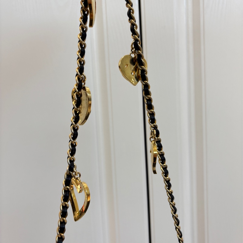 mini flap bag愛心墜飾鏈迷你口蓋包-19