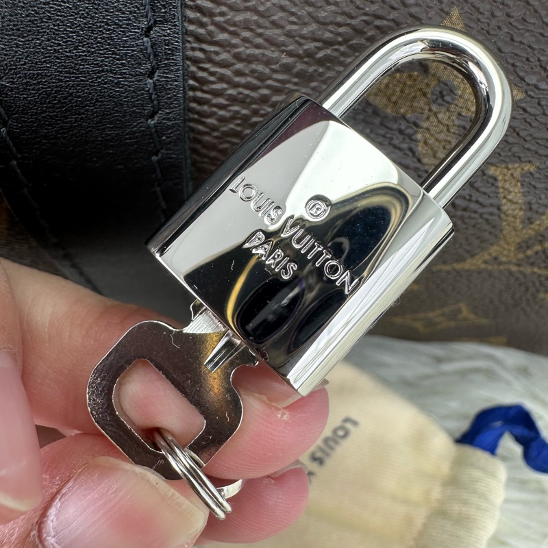 閑置品🌟LV KeepAll 45 老花拼黑色 手提單肩斜肩包-21