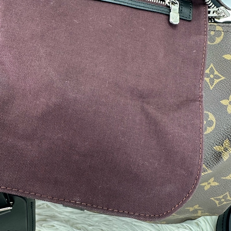 閑置品🌟LV KeepAll 45 老花拼黑色 手提單肩斜肩包-24