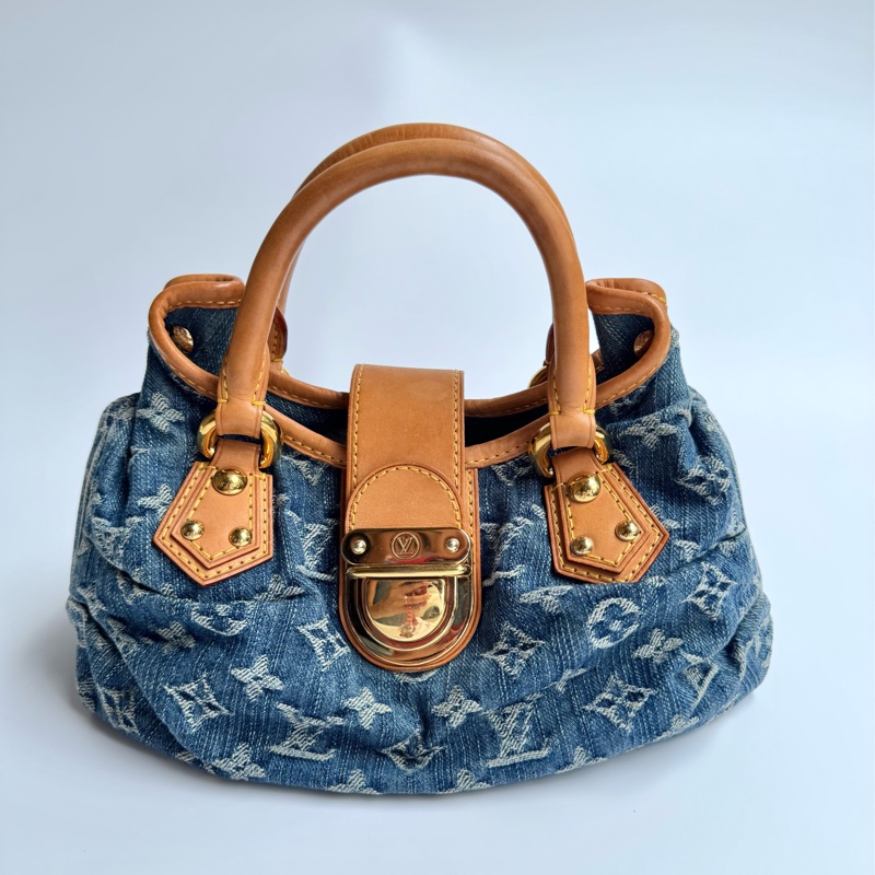 Louis Vuitton Denim Pleaty Bag 💙-0