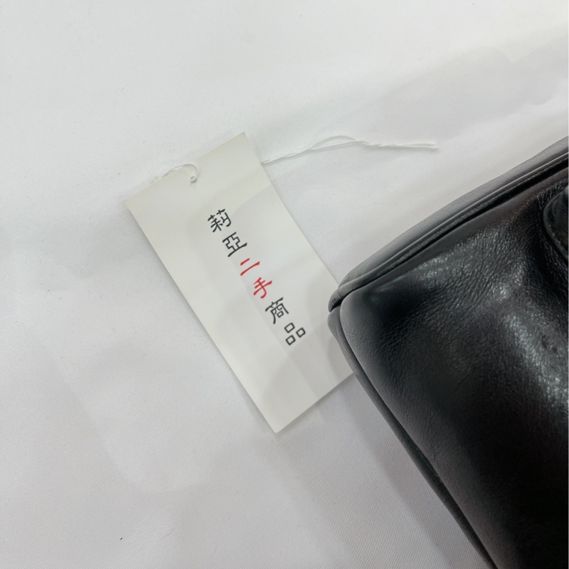 莉亞精品♡Gucci 竹節後背包 黑色 二手美包-9