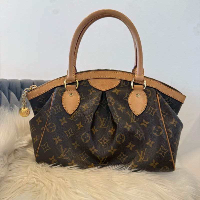 LV Monogram Tivoli PM 老花水餃包-0