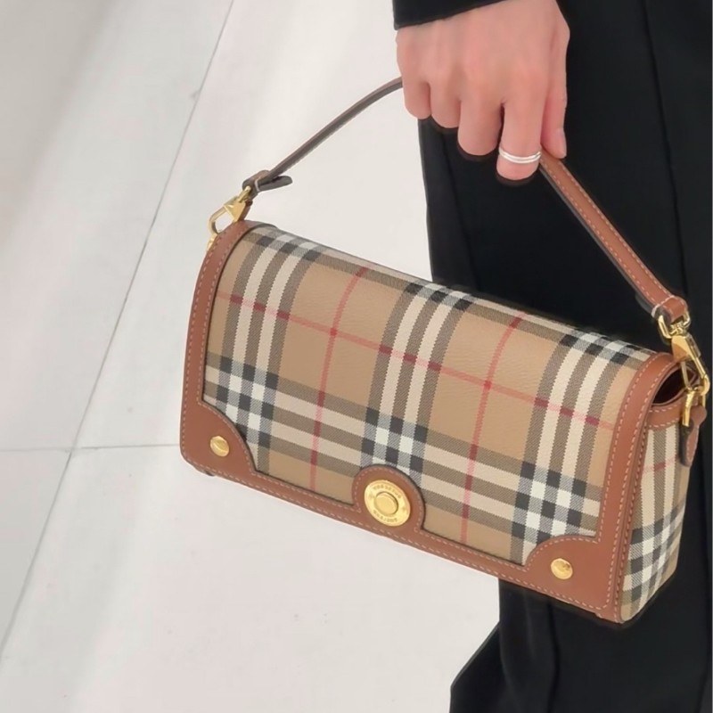 Burberry 新款復古格紋小包 手提包 肩背包 24*13.5 cm-1