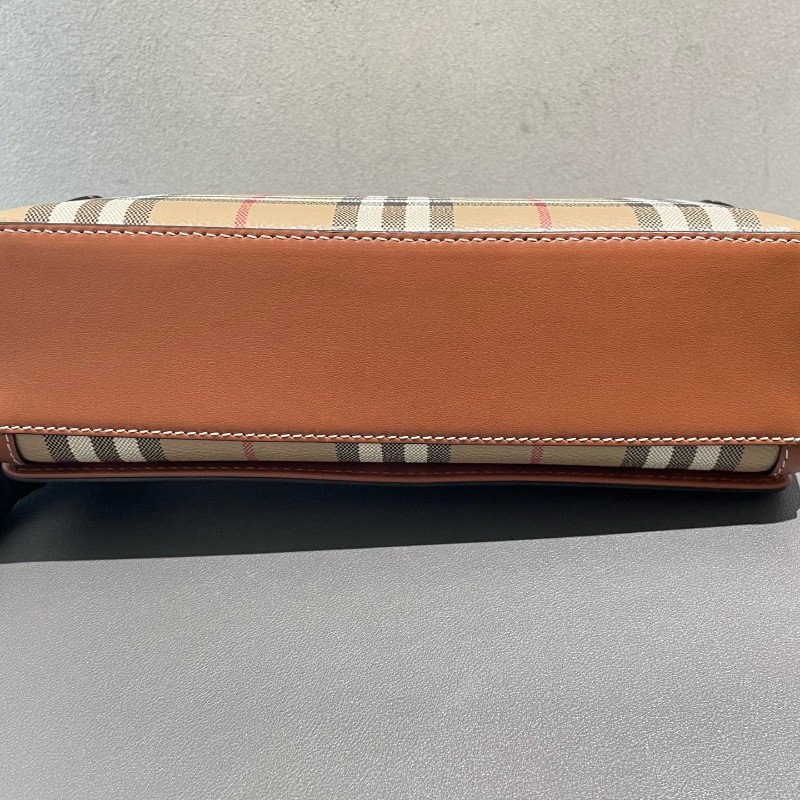 Burberry 新款復古格紋小包 手提包 肩背包 24*13.5 cm-15
