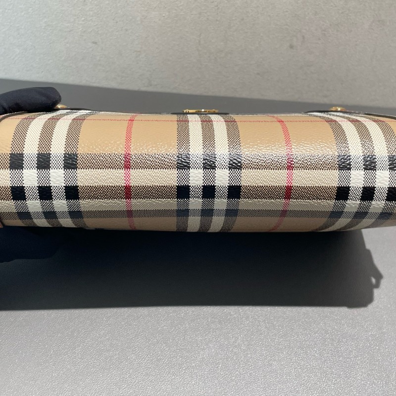 Burberry 新款復古格紋小包 手提包 肩背包 24*13.5 cm-16
