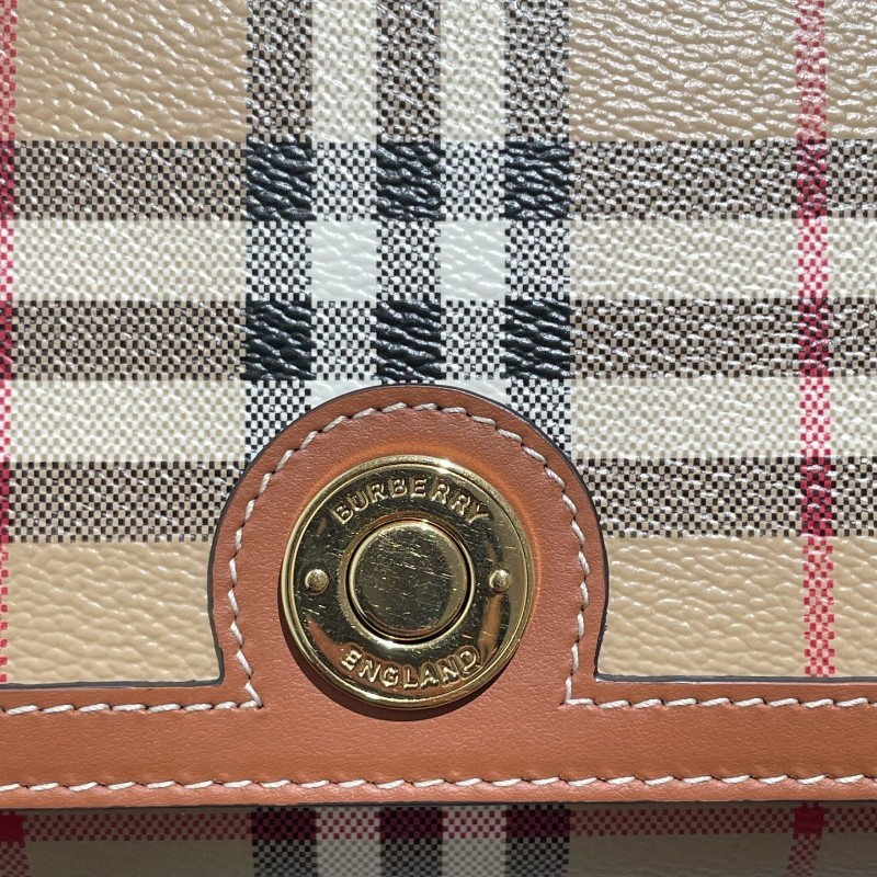 Burberry 新款復古格紋小包 手提包 肩背包 24*13.5 cm-17