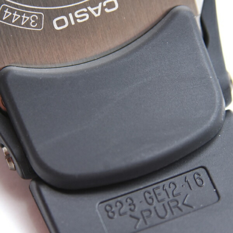 卡西歐男 Pro Trek Tough 太陽能手錶，橡膠錶帶，PRW-3100YC-5