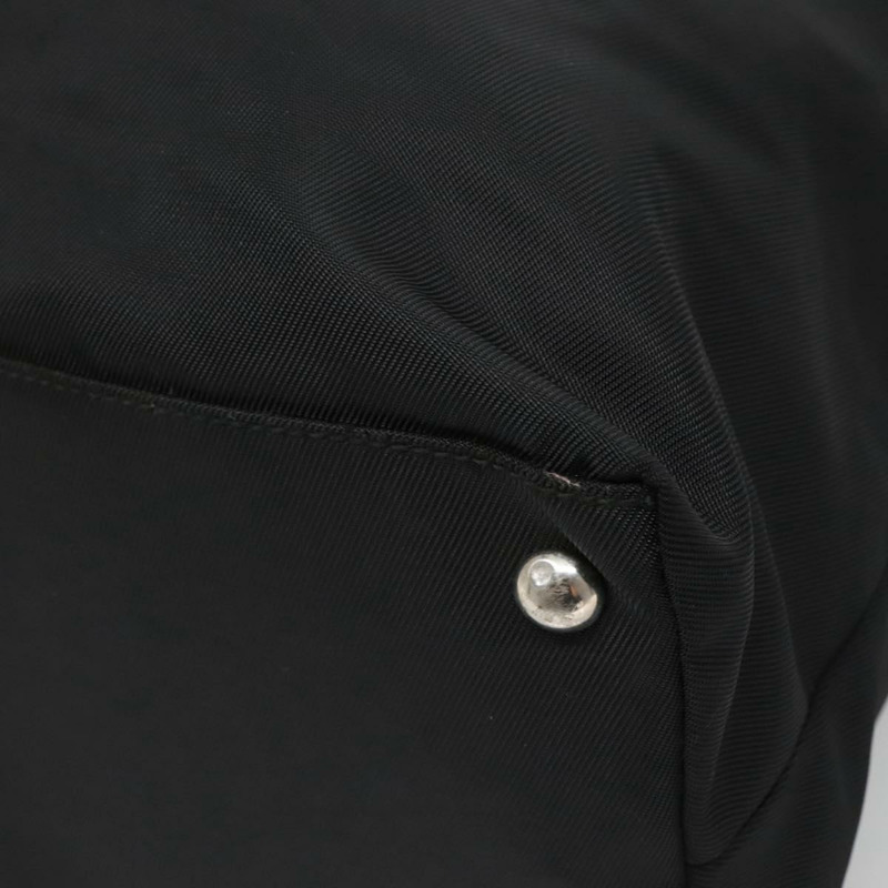 【日本直送】GUCCI 手提包 尼龍 2 向 出口 黑色 銀色 正品 ar13706-16