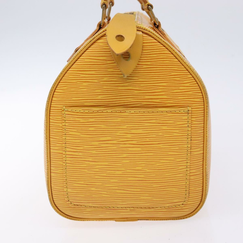 【日本直送】路易威登 Epi Speedy 25 手提包 Tassili 黃色 M43019 LV 正品 137696-4