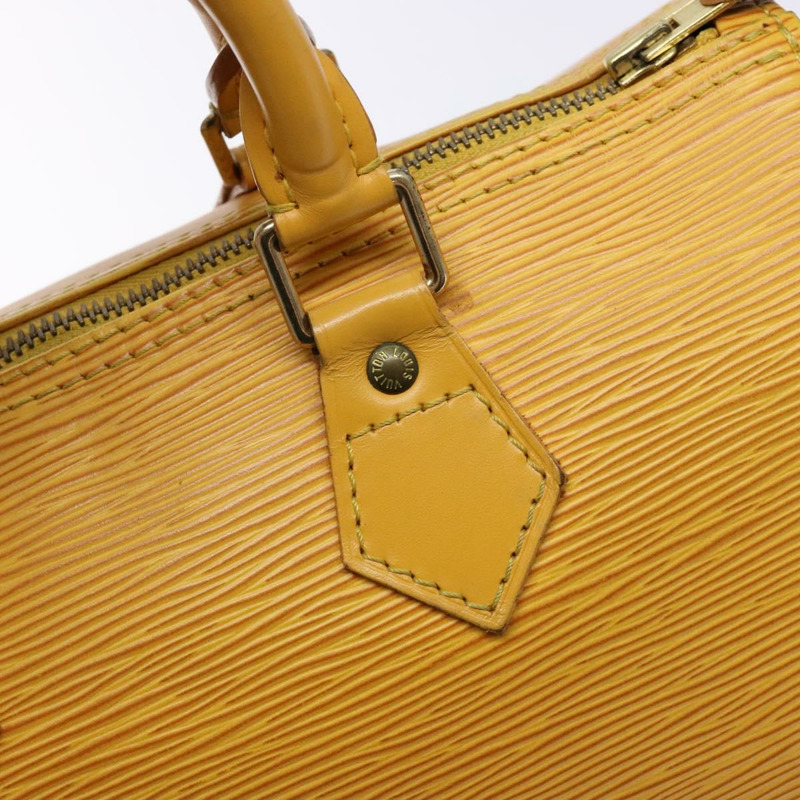 【日本直送】路易威登 Epi Speedy 25 手提包 Tassili 黃色 M43019 LV 正品 137696-14