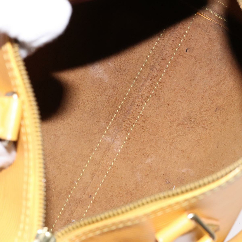 【日本直送】路易威登 Epi Speedy 25 手提包 Tassili 黃色 M43019 LV 正品 137696-16