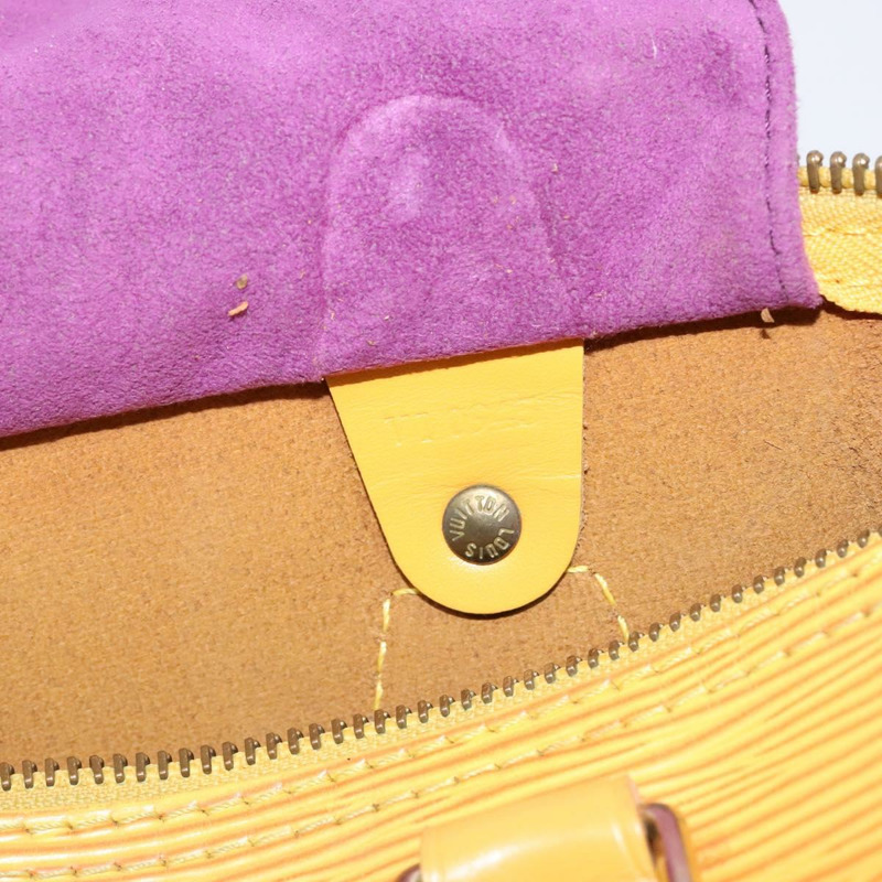 【日本直送】路易威登 Epi Speedy 25 手提包 Tassili 黃色 M43019 LV 正品 137696-20