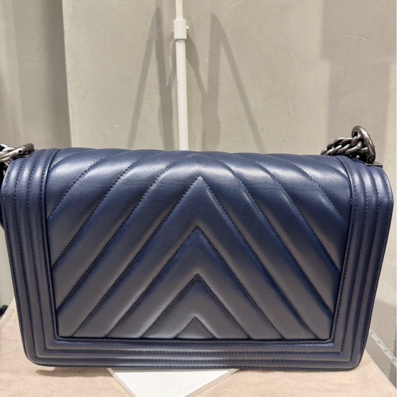 Chanel boy山型紋-5