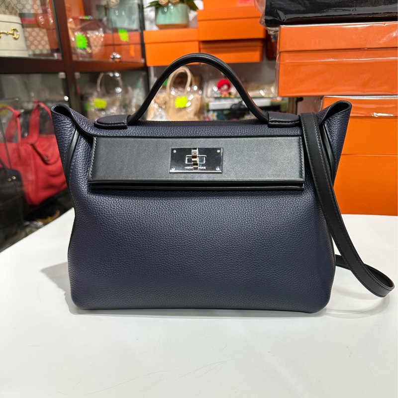 Hermès 24/24 -29 Evercolour CK 2Z Bleu Nuit 夜藍色-0