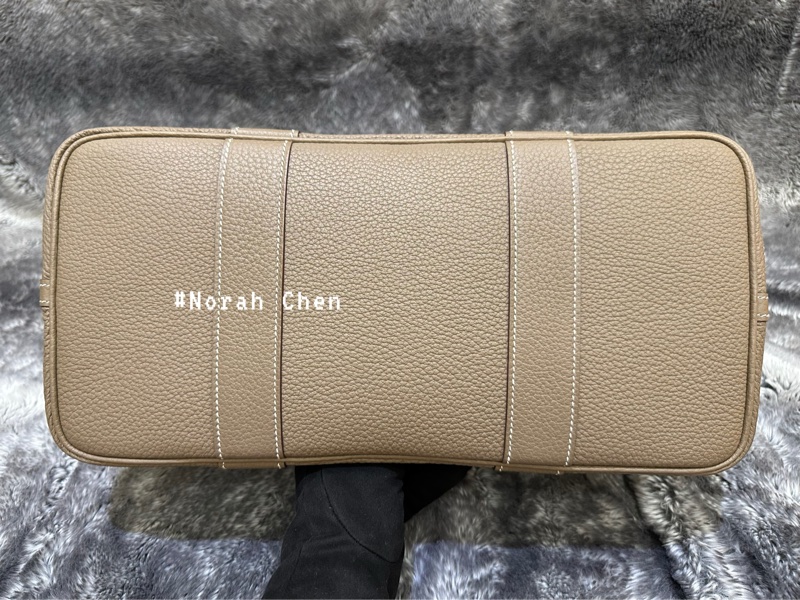 🐎【全新閒置｜Hermès Garden Party 36｜Etoupe 大象灰 Y刻｜附臺灣正本購證｜無頸紋美包一枚】-4