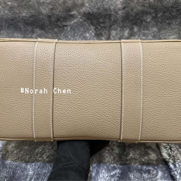 🐎【全新閒置｜Hermès Garden Party 36｜Etoupe 大象灰 Y刻｜附臺灣正本購證｜無頸紋美包一枚】-18