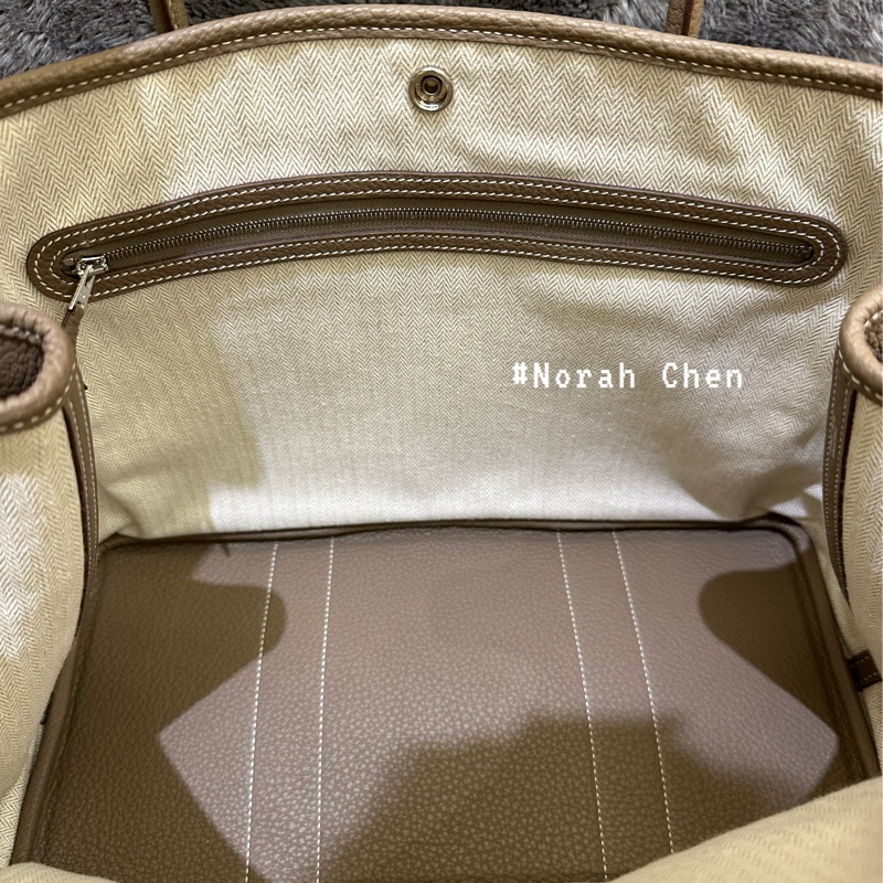 🐎【全新閒置｜Hermès Garden Party 36｜Etoupe 大象灰 Y刻｜附臺灣正本購證｜無頸紋美包一枚】-19