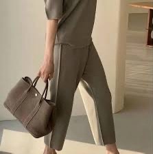 🐎【全新閒置｜Hermès Garden Party 36｜Etoupe 大象灰 Y刻｜附臺灣正本購證｜無頸紋美包一枚】-30