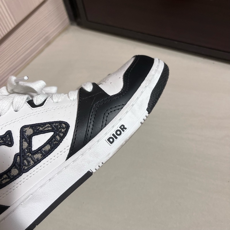 DIOR B57 黑白老花中筒運動鞋 39 24.5-4