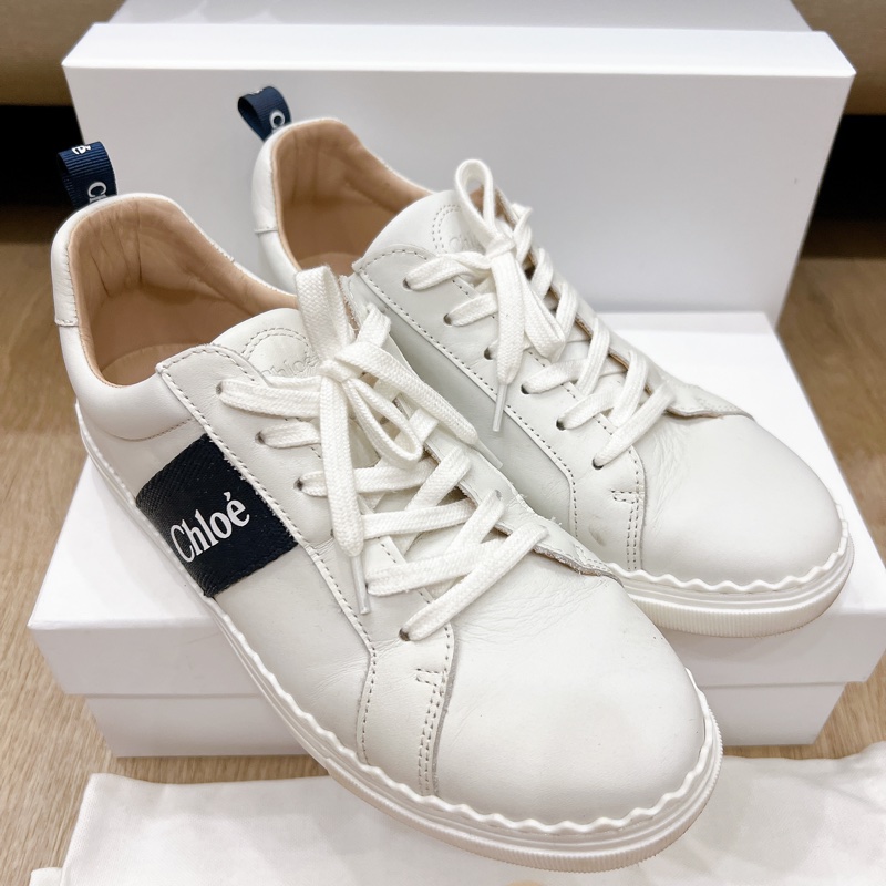 Chloe 小白鞋 布鞋 尺寸38-1