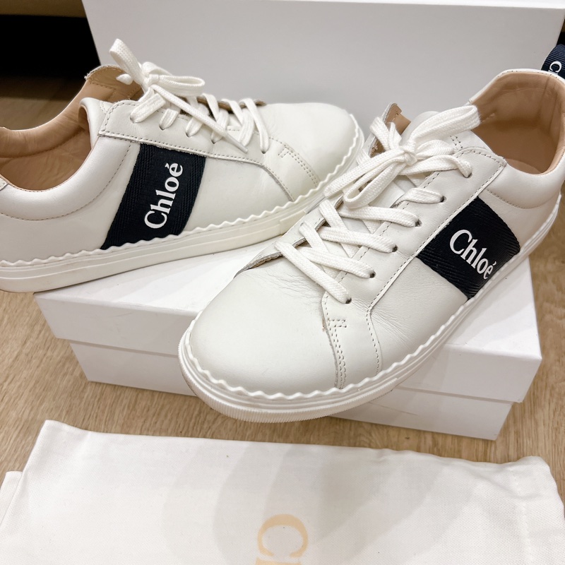 Chloe 小白鞋 布鞋 尺寸38-7