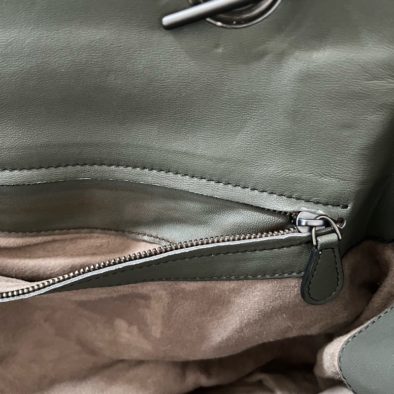 Bottega Veneta 灰色 編織 兩用 手提肩背包-9