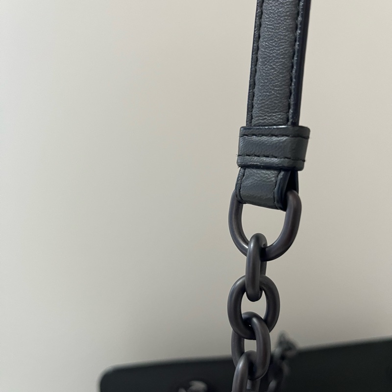 Bottega Veneta 灰色 編織 兩用 手提肩背包-15