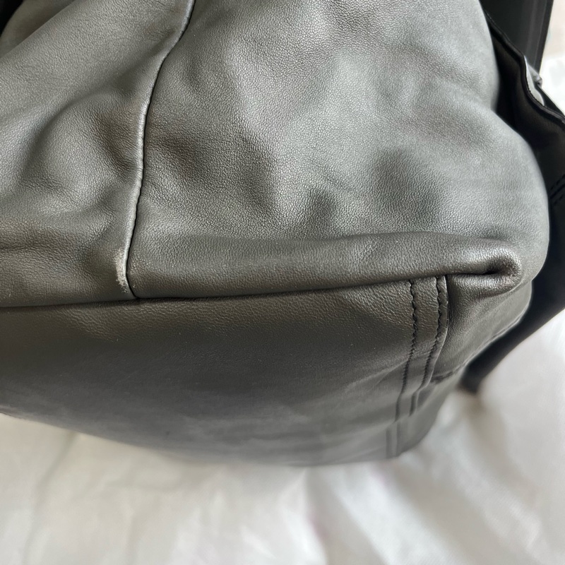 Bottega Veneta 灰色 編織 兩用 手提肩背包-18