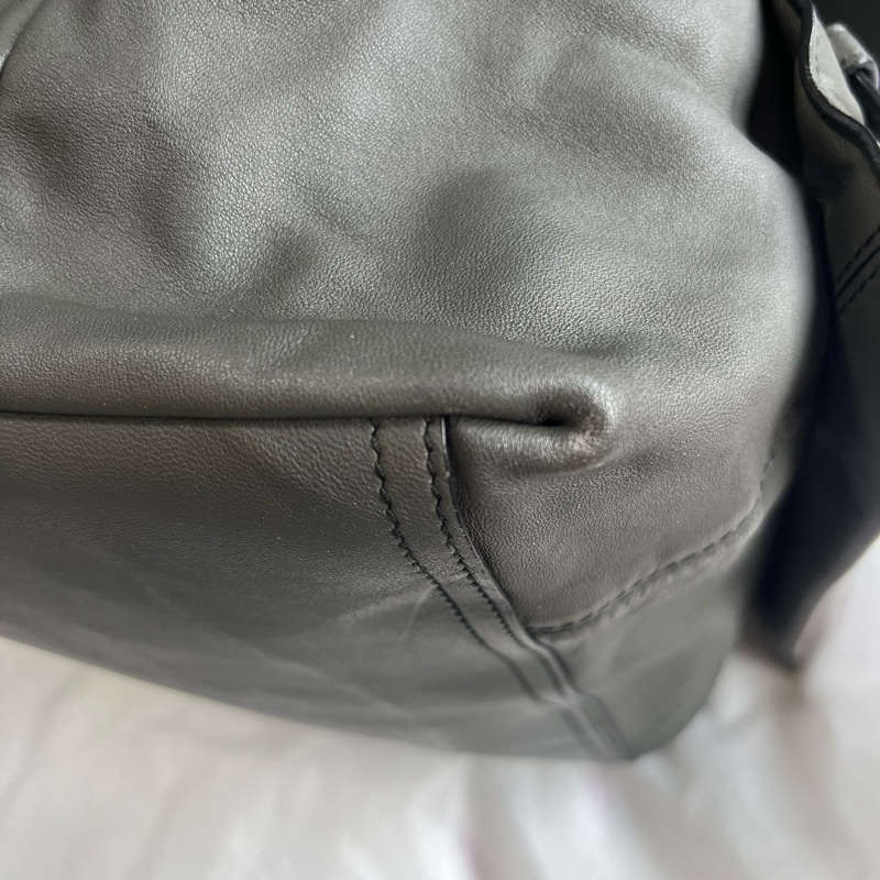 Bottega Veneta 灰色 編織 兩用 手提肩背包-19