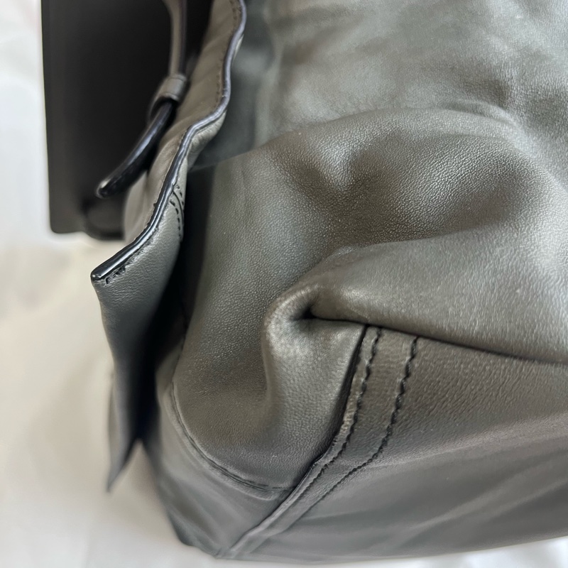 Bottega Veneta 灰色 編織 兩用 手提肩背包-21