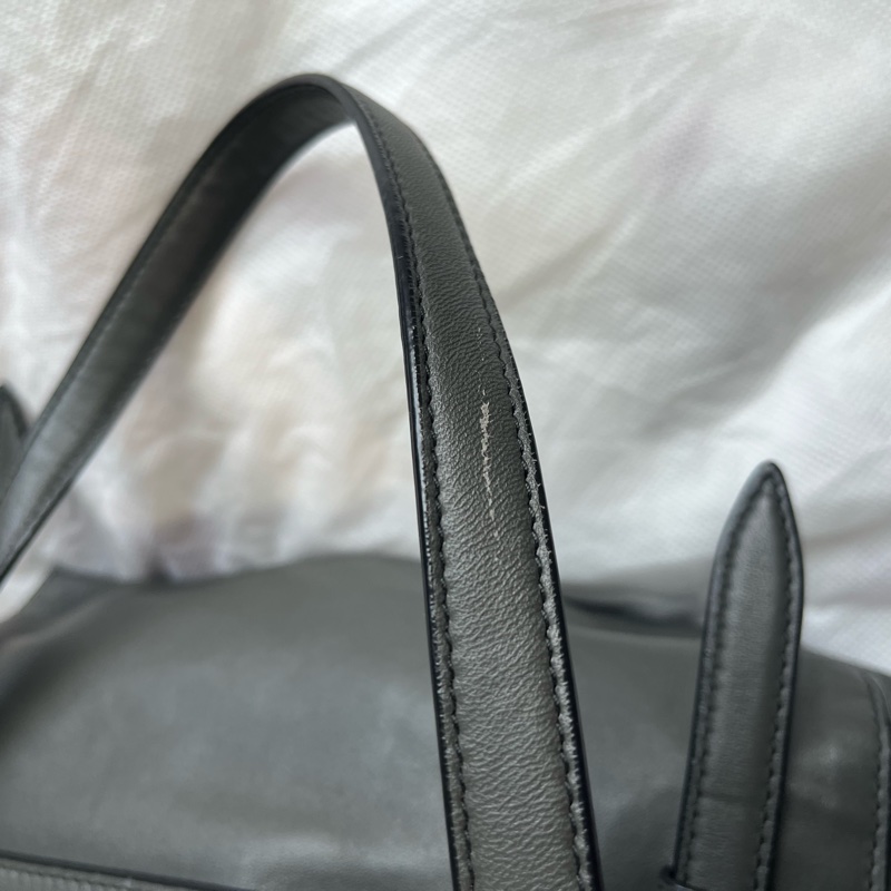 Bottega Veneta 灰色 編織 兩用 手提肩背包-22