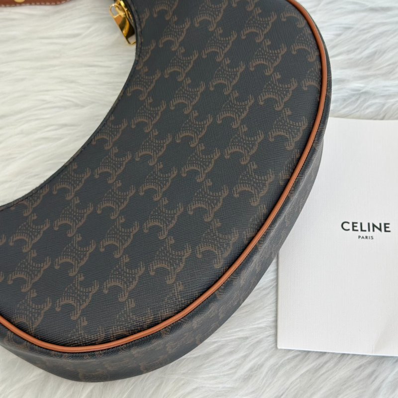 CELINE 凱旋帆布AVA腋下包-6