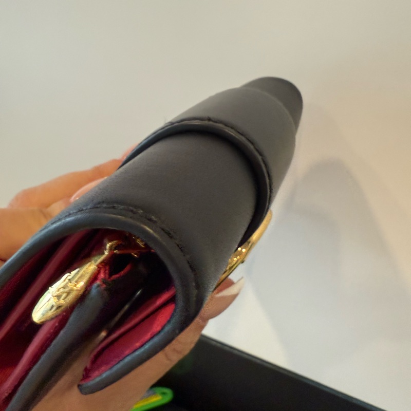 Louis Vuitton 內裡桃紅短夾-11