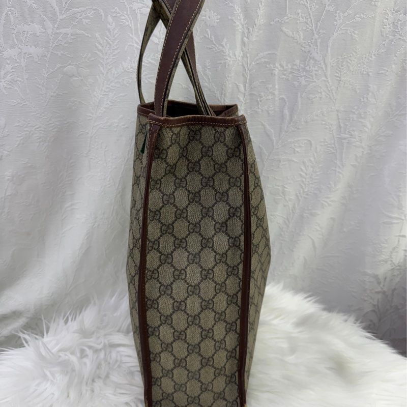 Pre-Owned Gucci Pre-Owned 2016-2025 GG Supreme Web tote bag-4