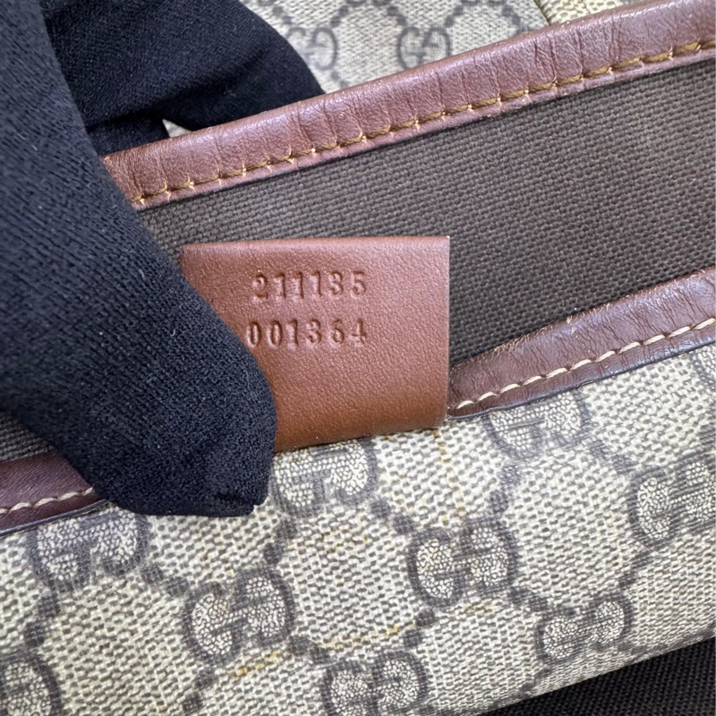 Pre-Owned Gucci Pre-Owned 2016-2025 GG Supreme Web tote bag-13