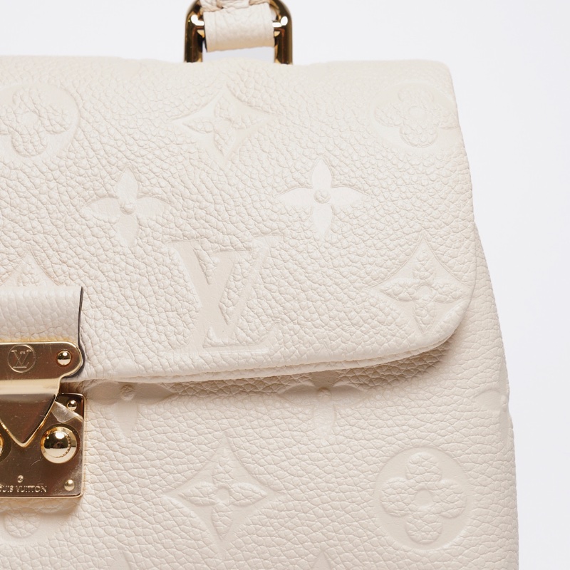 Louis Vuitton Nano Madeleine Monogram Empreinte 奶油白-3