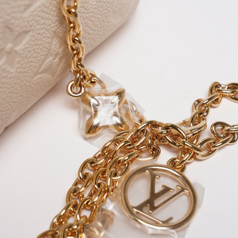 Louis Vuitton Nano Madeleine Monogram Empreinte 奶油白-9