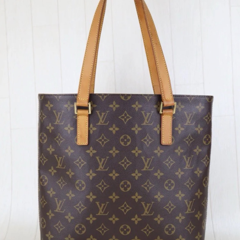 「JL精品代購」Lv絕版老花豎款中號Vivian手提包-2