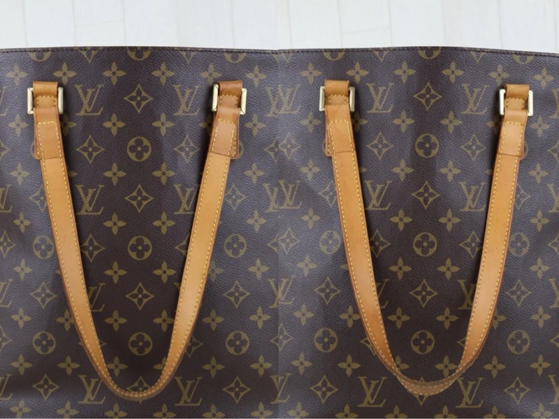 「JL精品代購」Lv絕版老花豎款中號Vivian手提包-6