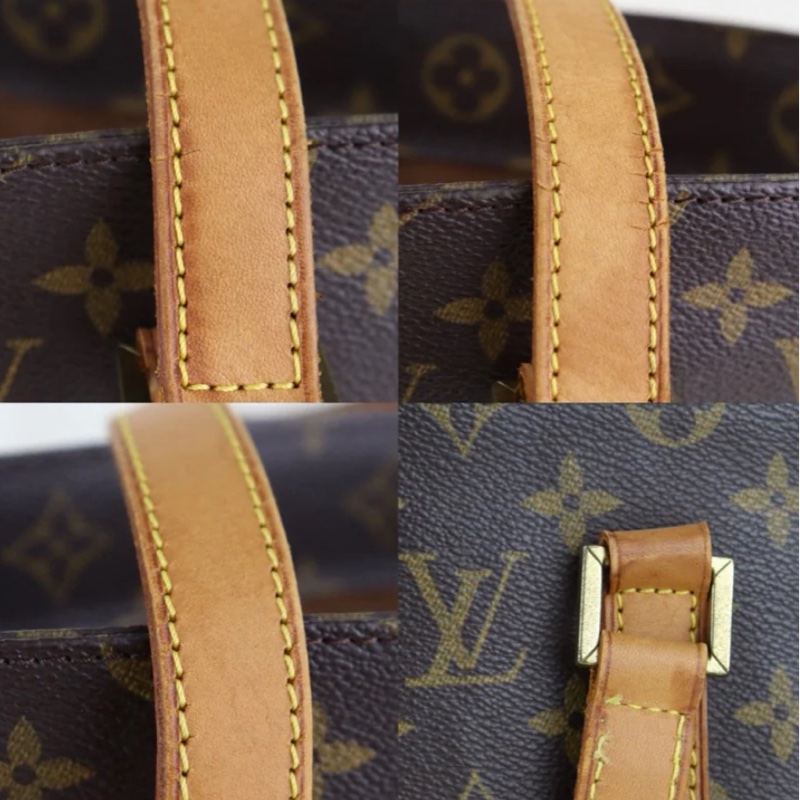 「JL精品代購」Lv絕版老花豎款中號Vivian手提包-7